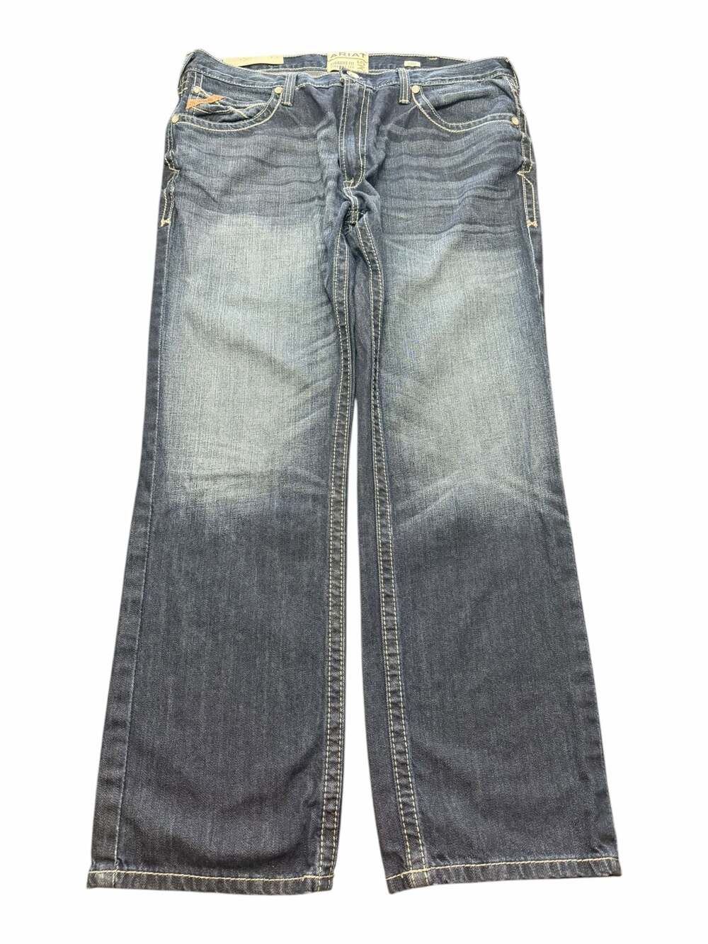 Ariat M5 Straight Fit Straight Leg Jeans 40x32 State Wash